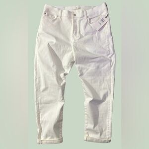 7 For All Mankind Ivory Denim Pants